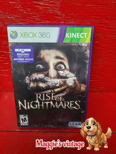 Rise of Nightmares (Microsoft Xbox 360, 2011)  *CIB DISC LIKE NEW*