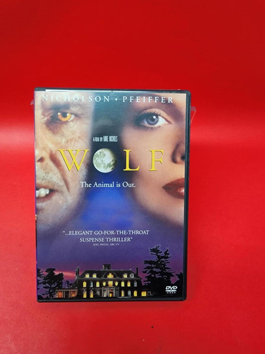 Wolf (DVD, Jack Nicholson, Michelle Pfeiffer, 1994)￼ (bilingue like new!)