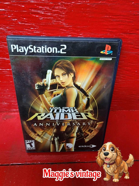 Lara Croft: Tomb Raider Anniversary (Sony PlayStation 2, ps2 ) CIB DISC LIKE NEW