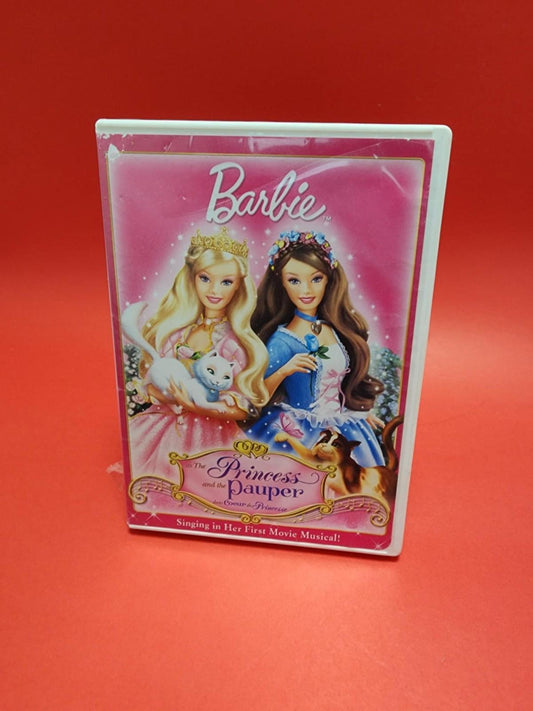 Barbie As Princess & Pauper (DVD) (bilingue / like new!)