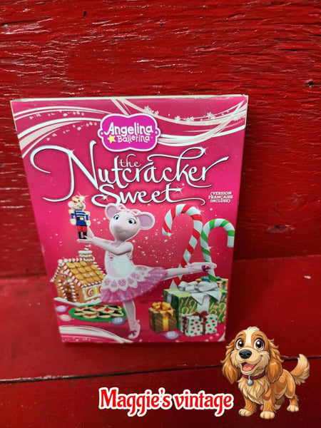 Angelina Ballerina: The Nutcracker Sweet (DVD) SLIPCOVER *BILINGUE DISC LIKE NEW