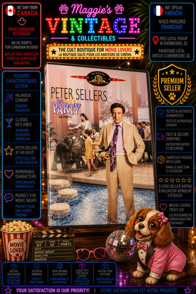 The Party (DVD, 1968) Peter Sellers BILINGUE DISC LIKE NEW