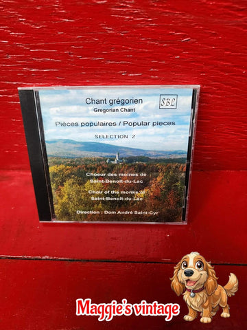 CHANT GREGORIEN SELECTION 2 CD SAINT-BENOIT-DU-LAC