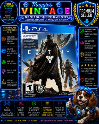 Destiny (Sony PlayStation 4, 2014) CIB DISC LIKE NEW