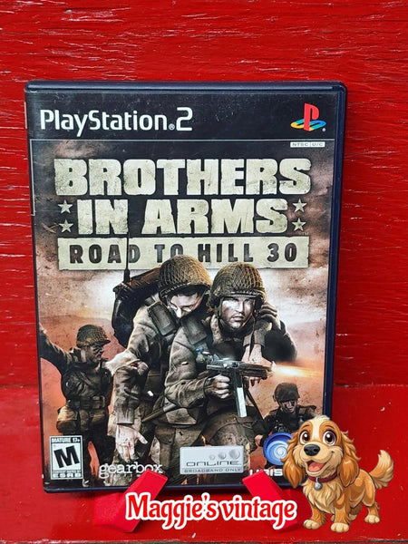 Brothers in Arms: Road to Hill 30 (Sony PlayStation 2,  * CIB DISC LIKE NEW*