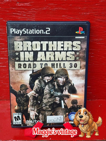 Brothers in Arms: Road to Hill 30 (Sony PlayStation 2,  * CIB DISC LIKE NEW*