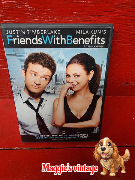Friends With Benefits (DVD, 2011) *BILINGUE DISC LIKE NEW!*