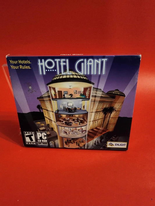 Hotel Giant PC Game-- like new!!!