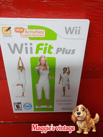 Wii Fit Plus (Wii, 2009) *CIB DISC LIKE NEW*
