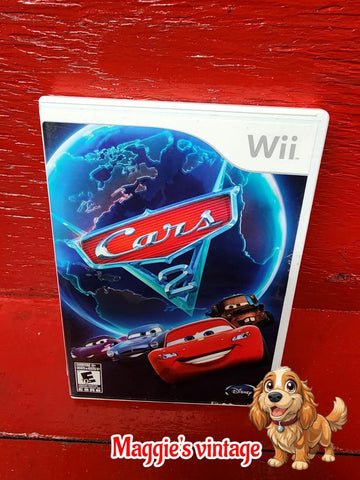 Disney Pixar Cars 2 (Nintendo Wii, 2011) No Manual *DISC LIKE NEW*