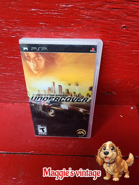 Need for Speed: Undercover (Sony PSP, 2008) CIB WITH MANUAL