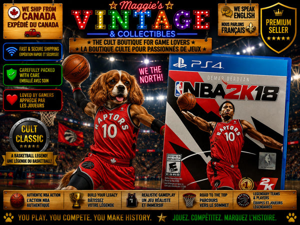 NBA 2K18 - PlayStation 4 CIB DISC LIKE NEW