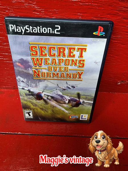 Secret Weapons Over Normandy - cib - PS2 PlayStation 2 Sony CIB  *DISC LIKE NEW*