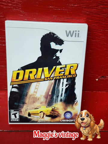 Driver: San Francisco (Nintendo Wii, 2011) -  CIB, Complete, *DISC LIKE NEW*