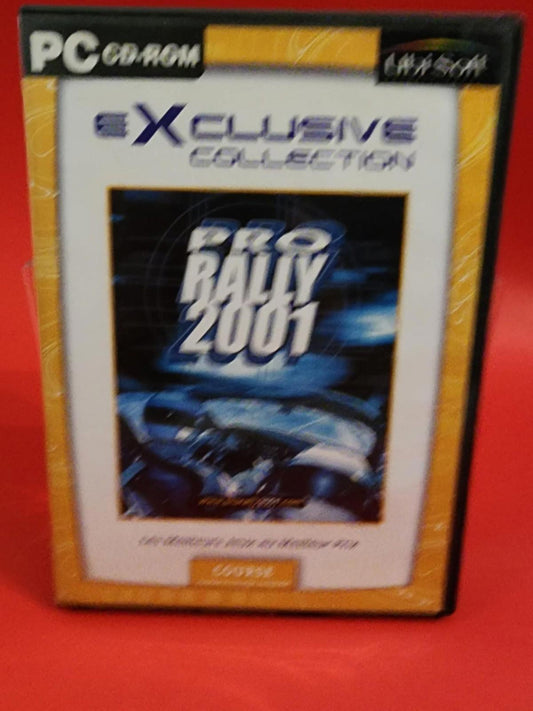 Pro Rally 2001 PC CD-ROM Game Windows 95/98/ME/2000 LIKE NEW!!