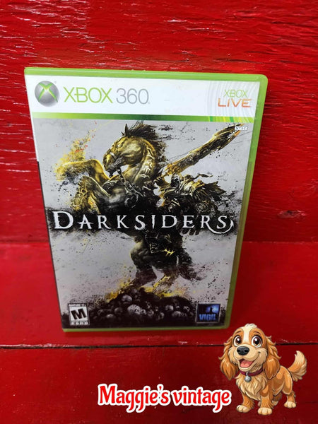 Darksiders (Microsoft Xbox 360, 2010) Complete *CIB DISC LIKE NEW*