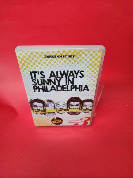 It's Always Sunny in Philadelphia Season 3 (DVD 3-Discs Set) like new!