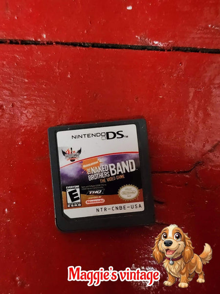 The Naked Brothers Band The Video Game Nintendo DS *CART ONLY CLEANED AND TESTED