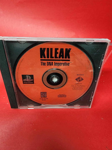Kileak: The DNA Imperative PS1  - DISC ONLY -  *cd are like new*