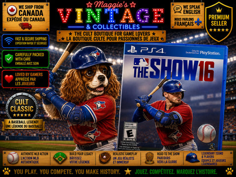 MLB The Show 16 (Sony PlayStation 4, 2016) PS4 NO MANUAL DISC LIKE NEW