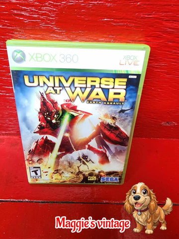 Universe at War: Earth Assault (Microsoft Xbox 360, 2008) *CIB DISC LIKE NEW*