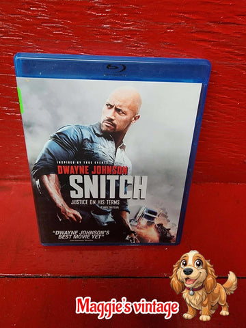 Snitch (Blu-ray) *BILINGUE DISC LIKE NEW*