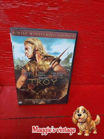 Troy Dvd Movie *BILINGUE DISC LIKE NEW*