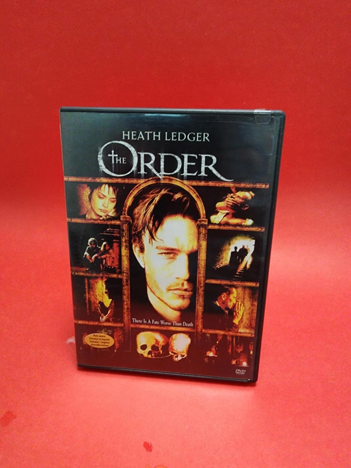 The Order (DVD, 2003) Heath Ledger bilingue like new!