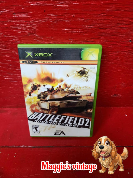 Battlefield 2: Modern Combat (Microsoft Xbox, 2005) * CIB  DISC LIKE NEW*