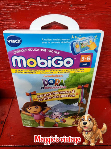 Mobigo Dora Fête des Jumeaux - Jeu Éducatif Vtech VF FR 3‑6 ans - Sans Notice