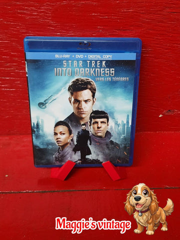 Star Trek Into Darkness (Blu-ray/No DVD, 2-Disc Set, *BILINGUE DISC LIKE NEW*