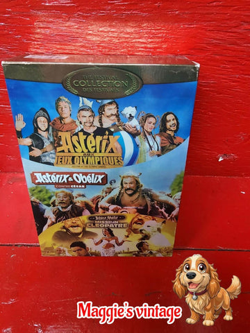 Asterix and Obelix vs Caesar (DVD) French Comedy 2 DES 3 FILMS SONT NEUFS!!!