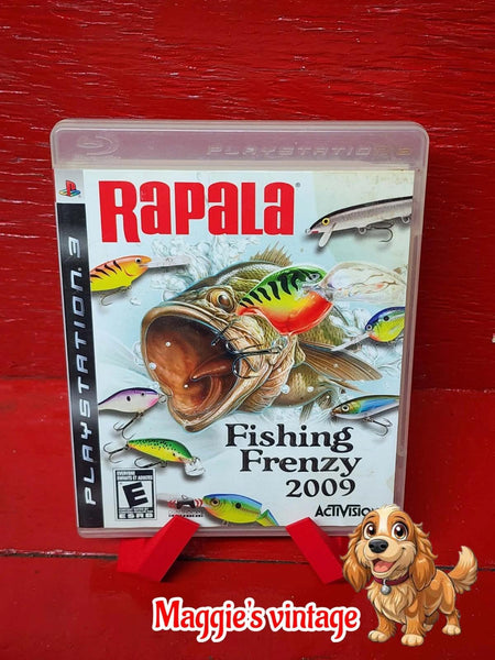 Rapala Fishing Frenzy 2009 - Sony Playstation 3 - PS3 - NO MANUAL DISC LIKE NEW