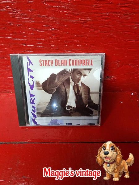 STACY DEAN CAMPBELL Hurt City CD Contemporary Honky-Tonk Country *DISC LIKE NEW