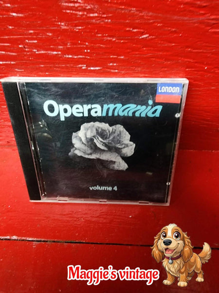 Operamania  Volume 4   -  Cd  *DISC LIKE NEW*