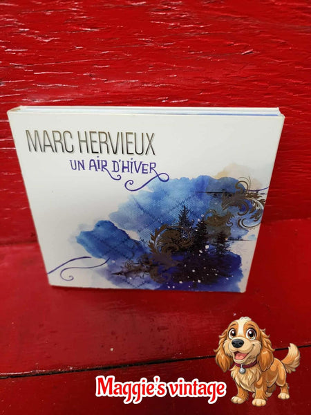 MARC HERVIEUX Un Air d'hiver (CD 2011) Digipak Christmas Noel *DISC LIKE NEW*