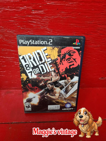 1X 187 Ride or Die Playstation 2 NO MANUAL DISC LIKE NEW
