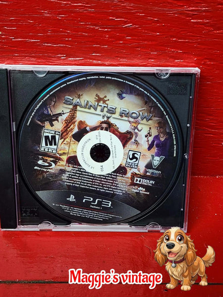 Saints Row IV 4 for Sony Playstation 3 PS3 - Disc Only DISC LIKE NEW
