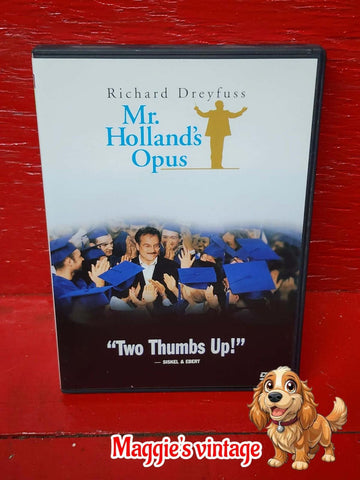 Mr. Holland's Opus (DVD, 1995) Richard Dreyfuss, *BILINGUE DISC LIKE NEW*