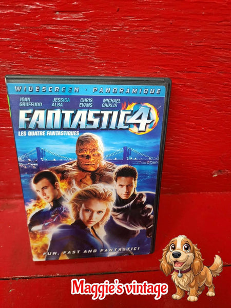 Fantastic Four (DVD) *BILINGUE DISC LIKE NEW*