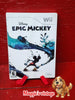 Epic Mickey - Nintendo Wii *CIB DISC LIKE NEW*