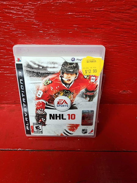NHL 10 - Sony playstation 3 PS3 - Complete In Box CIB  CIB DISC LIKE NEW!