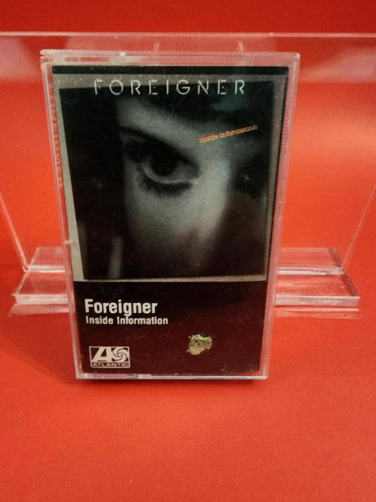 Foreigner - Inside Information (Audio Cassette Tape) 📼 1987 Atlantic Tested VGC