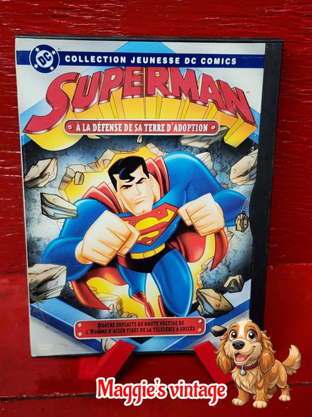 Superman Animated (Version française) DISC COMME NEUF RARE!!