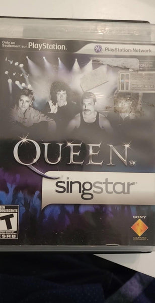 SingStar Queen (PlayStation 3, 2009) Complete w/ Manual