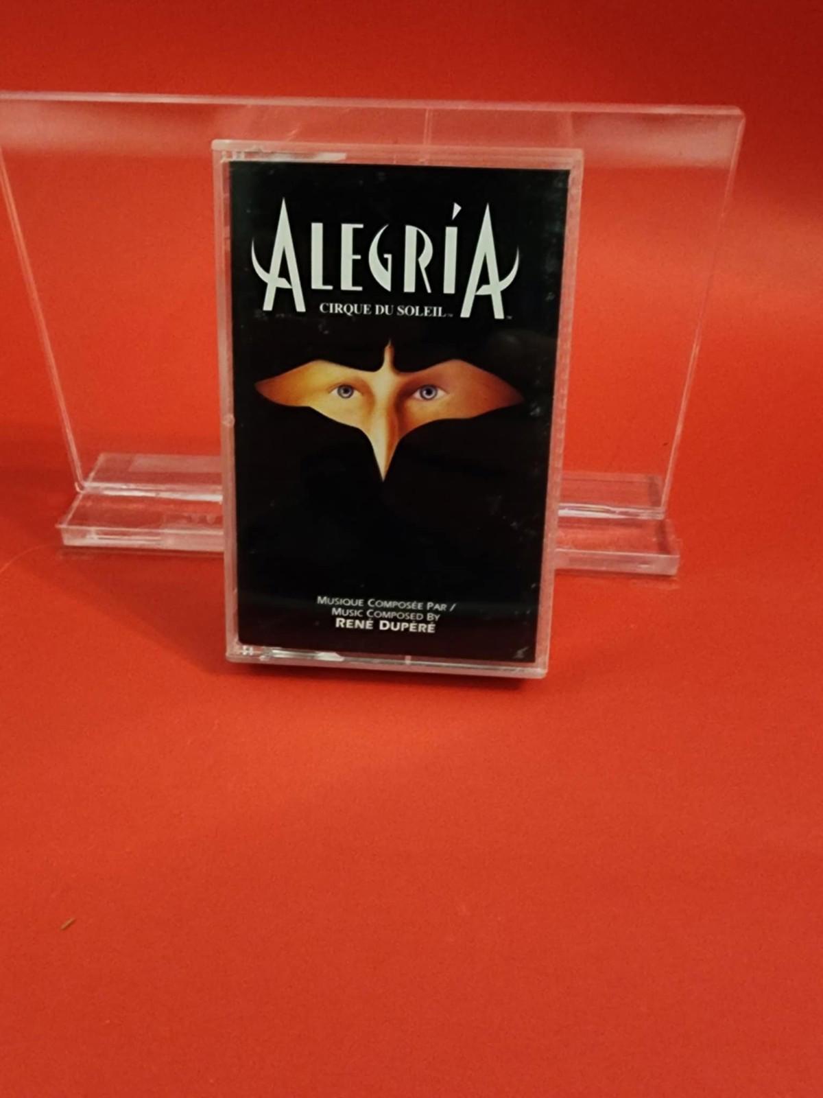 Alegria - Cirque du Soleil (1994) - Canada - Cassette LIKE NEW
