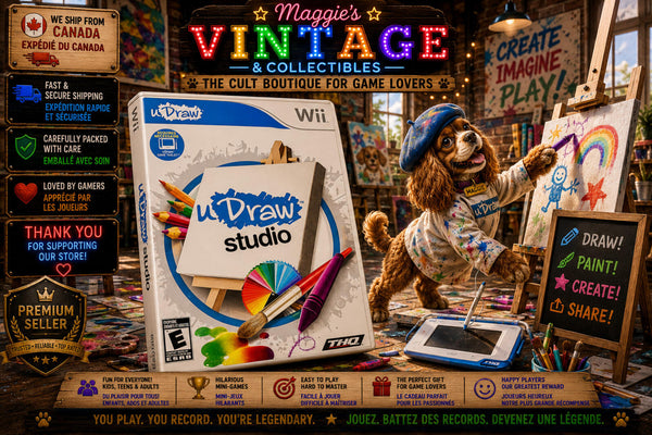 UDraw Studio Wii CIB DISC LIKE NEW