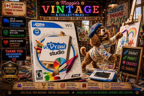 UDraw Studio Wii CIB DISC LIKE NEW