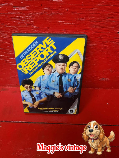 Observe and Report (DVD, 2009)  * BILINGUE DISC LIKE NEW*