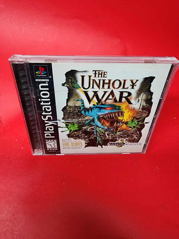 The Unholy War (, PS1 1998) Complete w/ Reg Card  *cd are like new*